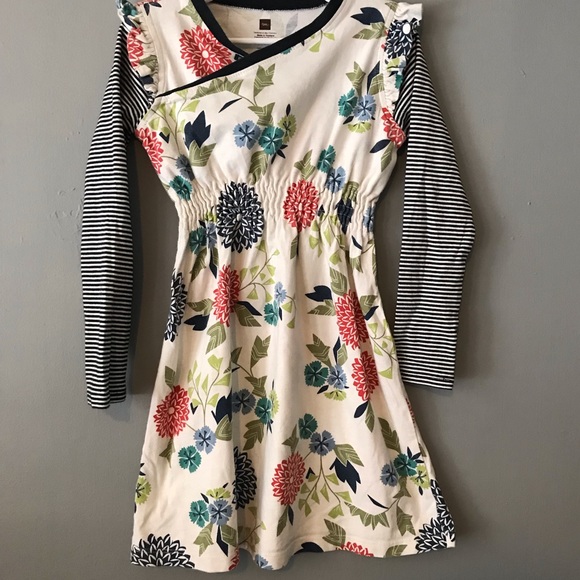 Tea Collection Other - Tea Collection Hina Hina Wrap Neck Dress Size 6